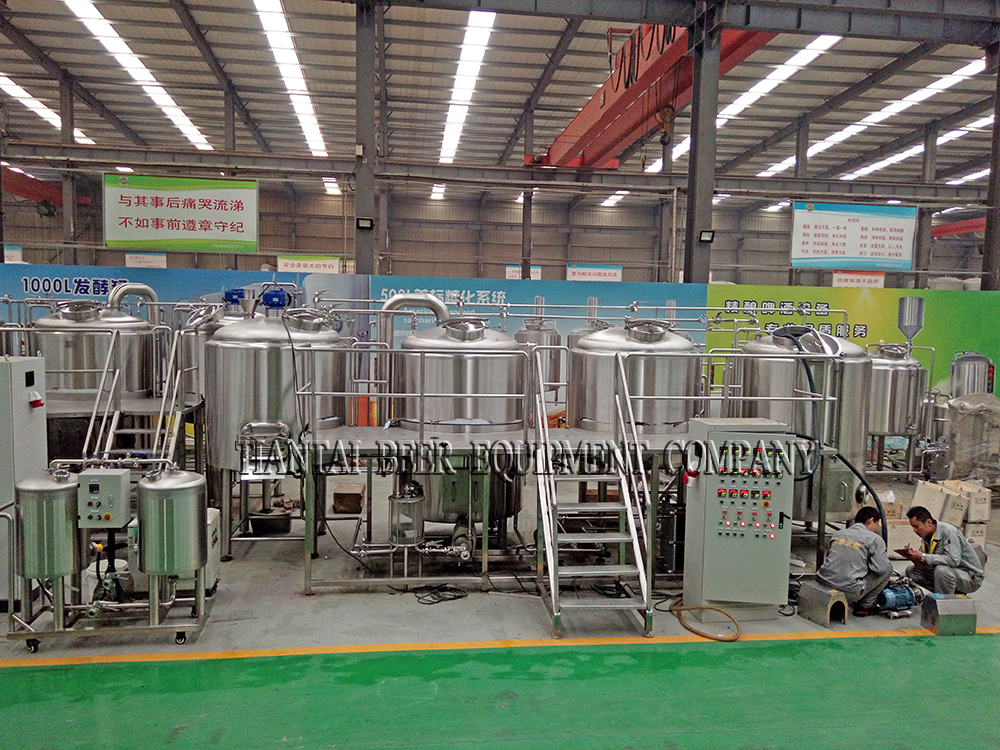 <b>Argentina 1200L brewery system</b>